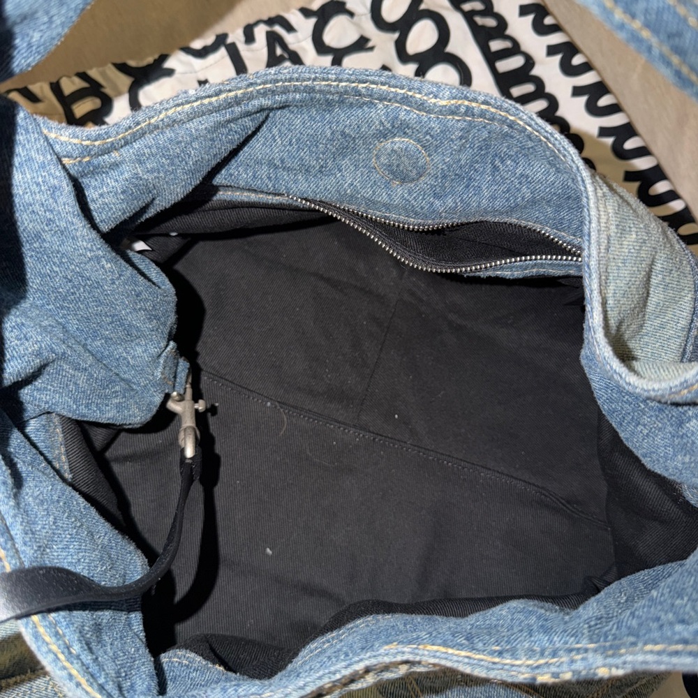 Marc Jacobs Denim Patchwork Tote - image 3